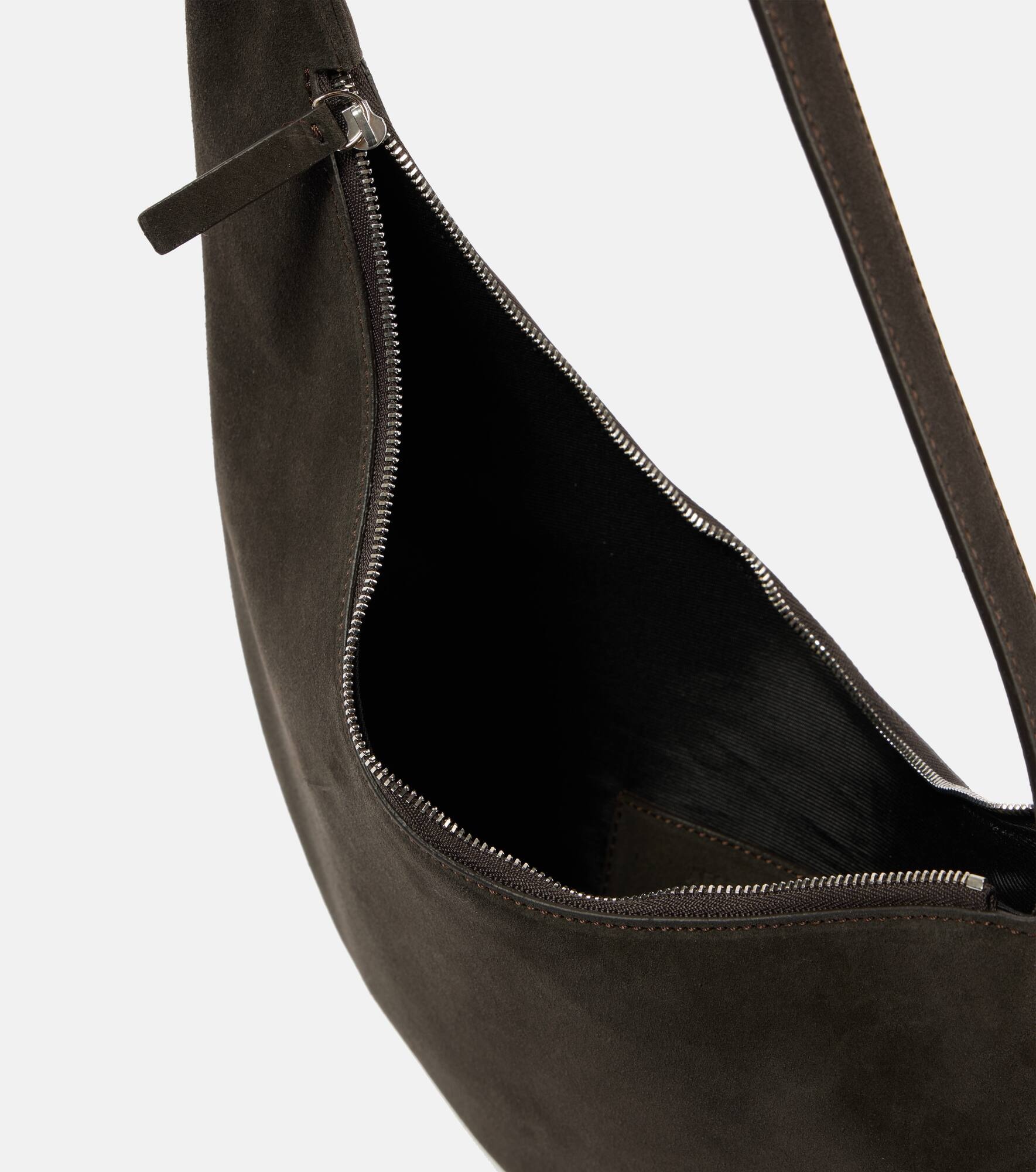 Lune Mini suede shoulder bag - 3