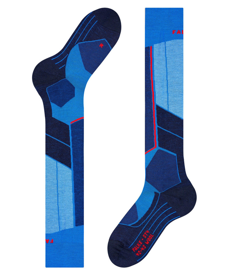 ST4 Wool Men Skiing Knee-High Socks 6