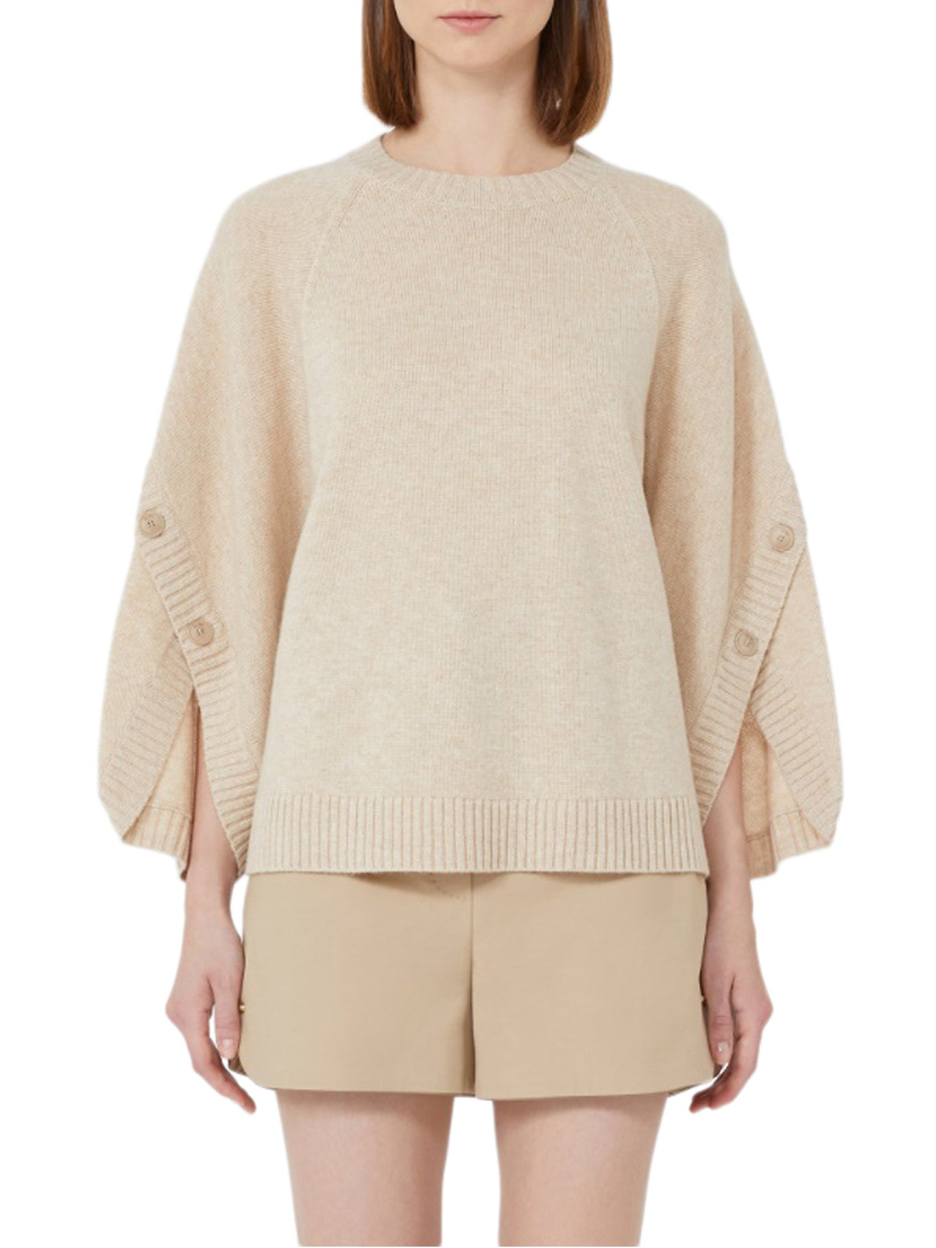 OVERSIZED WOOL AND CASHMERE SWEATER - 3