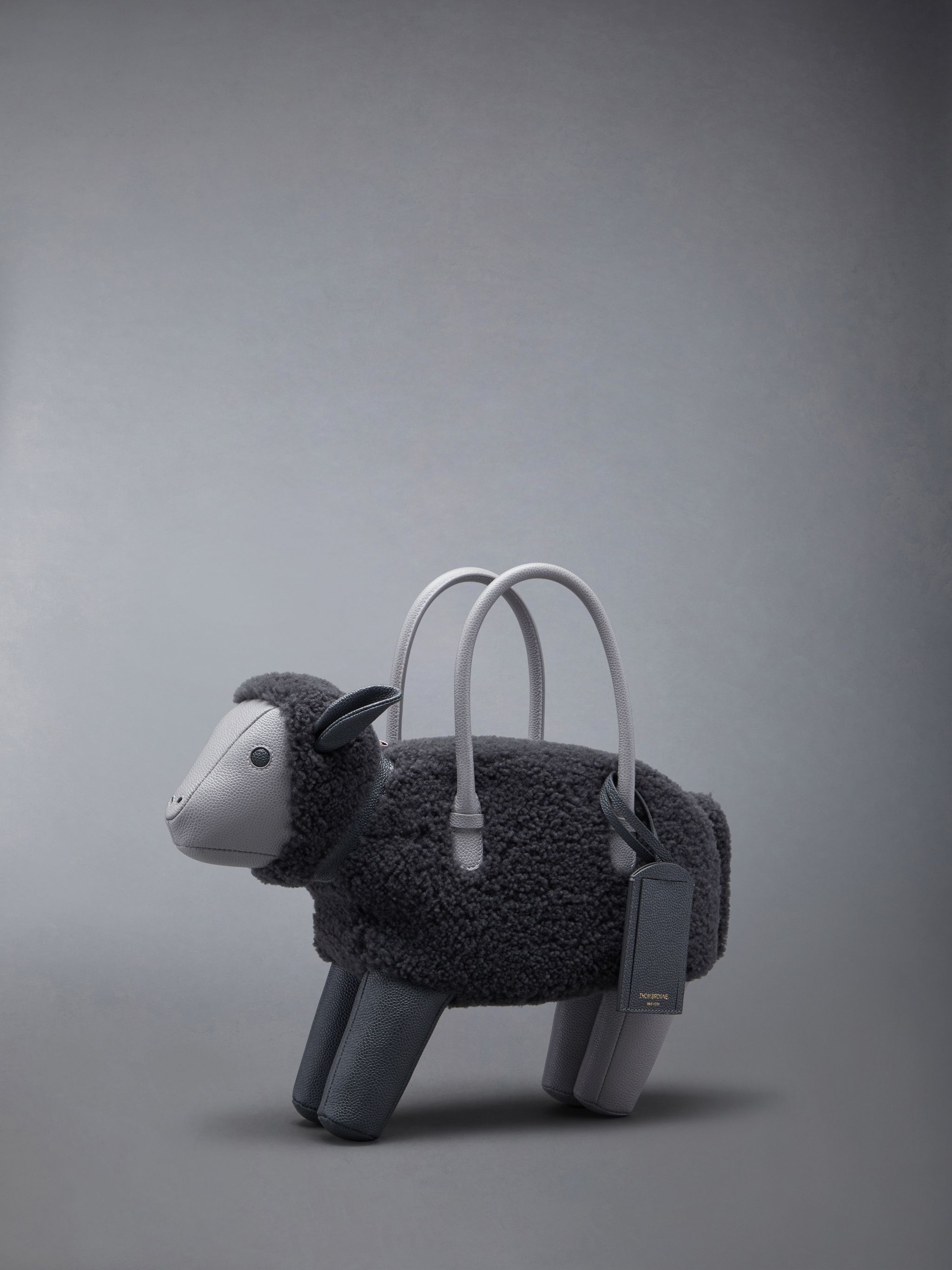 sheep shearling tote bag 2