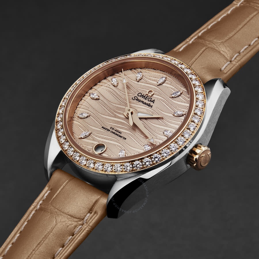 Omega Seamaster Aqua Terra Automatic Chronometer Diamond Ladies Watch 220.28.34.20.59.001 - 2