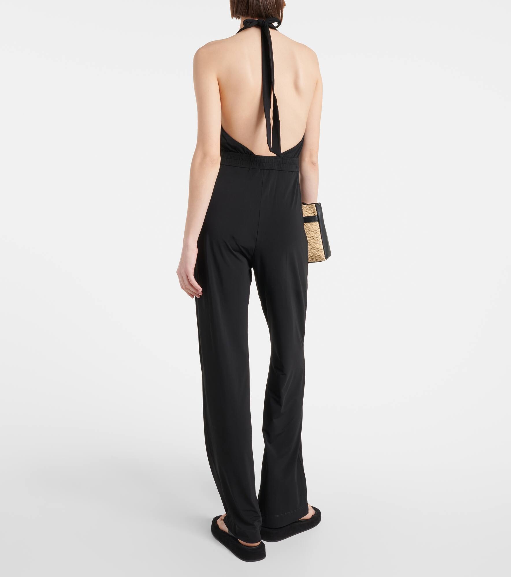 Nice halterneck jersey jumpsuit - 3