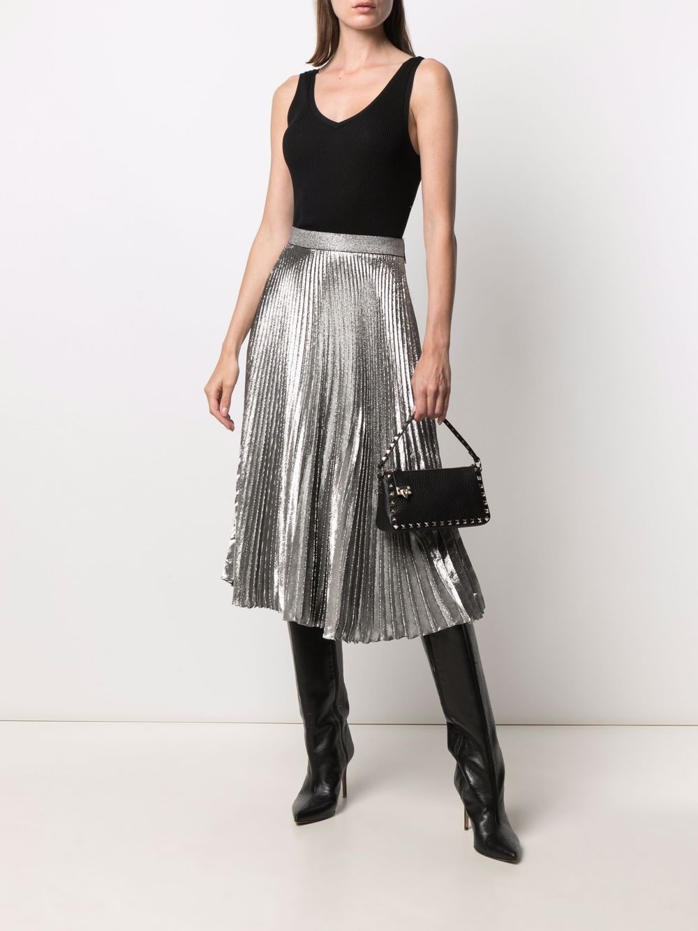 Rockstud-embellished tote bag - 2