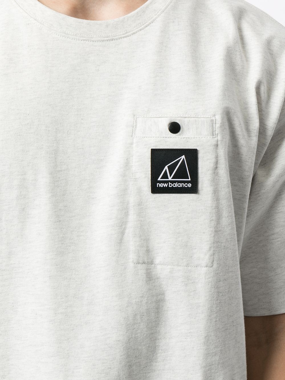 logo-patch cotton T-Shirt - 5