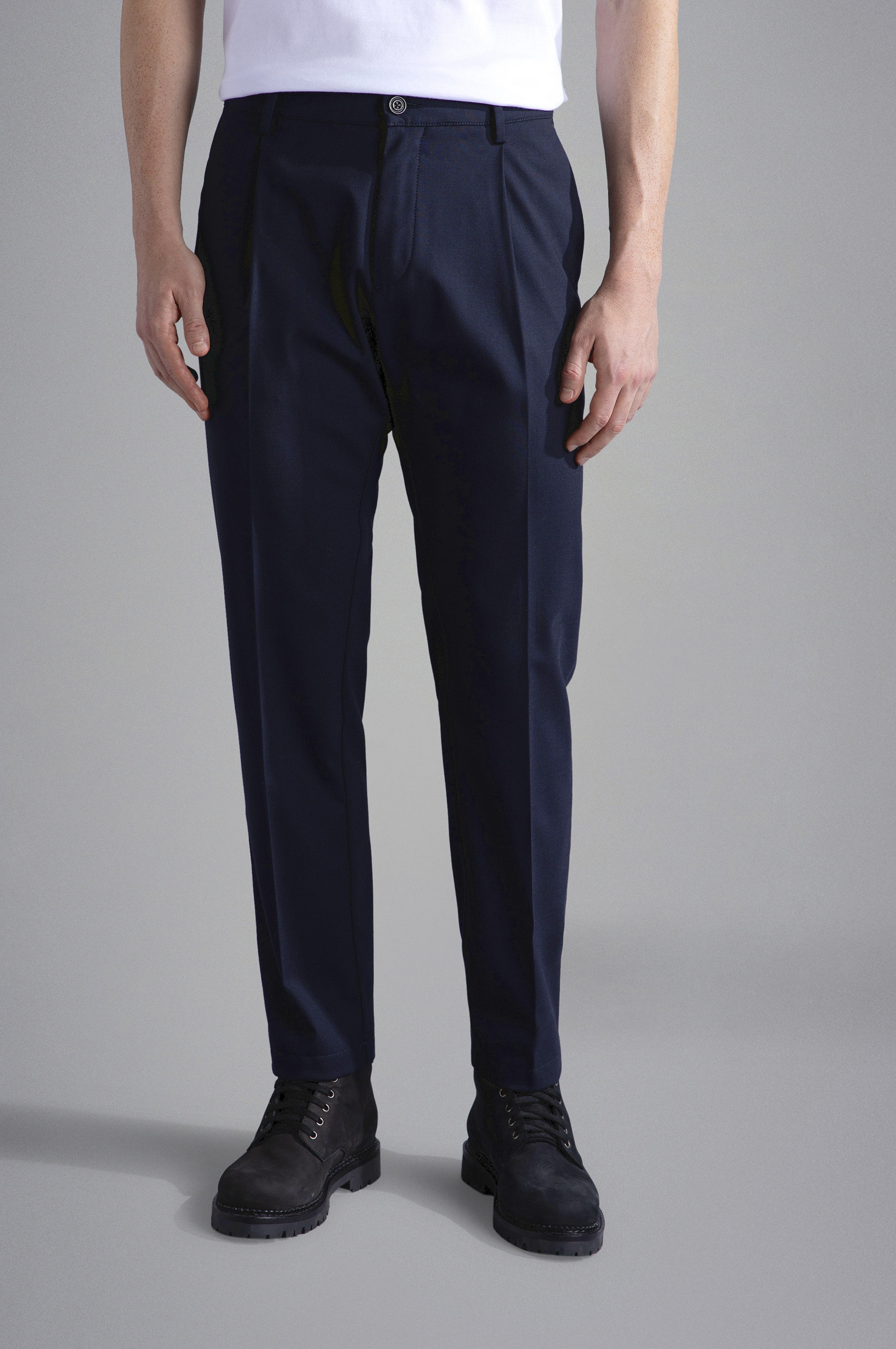 TECHNICAL WOOL TROUSERS - 6