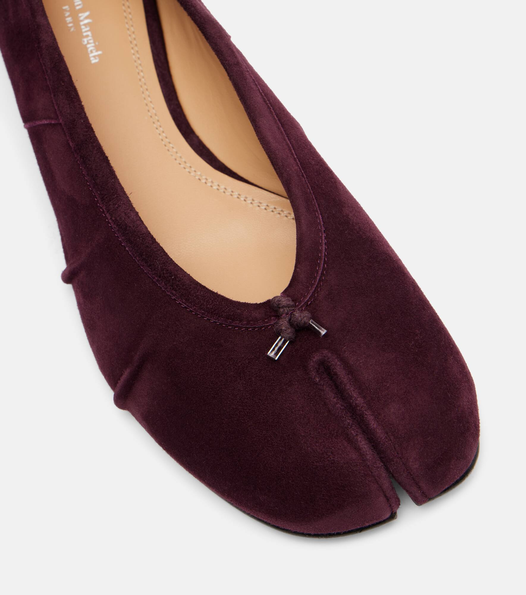 Tabi suede ballet flats - 5