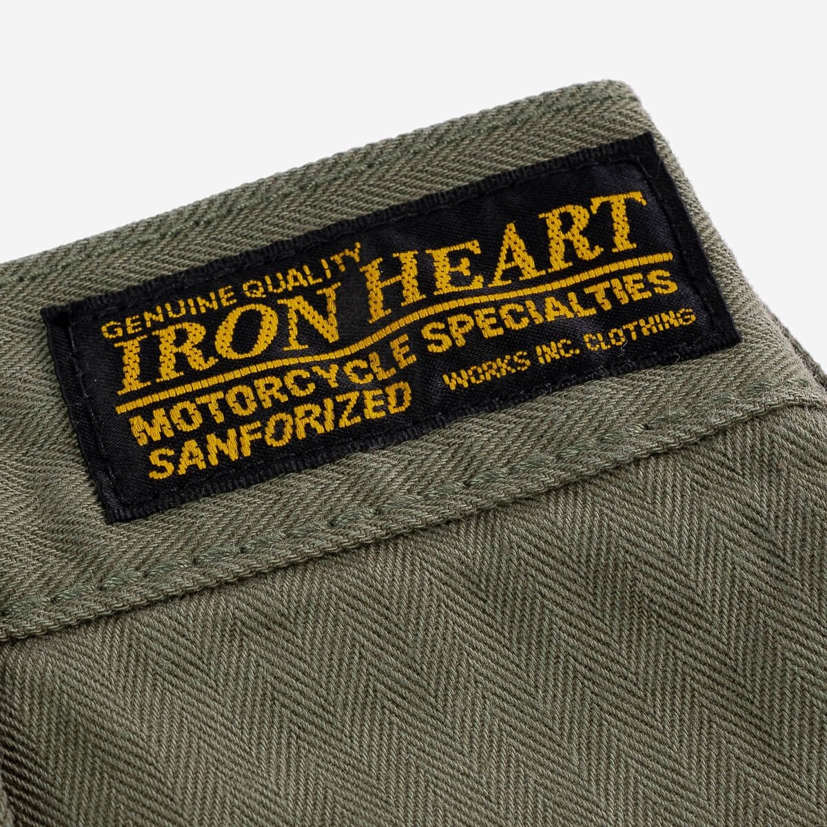 IH-733-ODG 11oz Herringbone Cargo - Olive Drab Green - 15