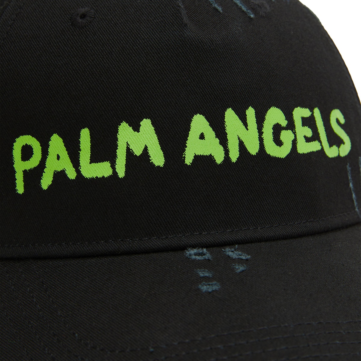 SEASONAL LOGO CAP (BLACK/GREEN FLUO) - 3