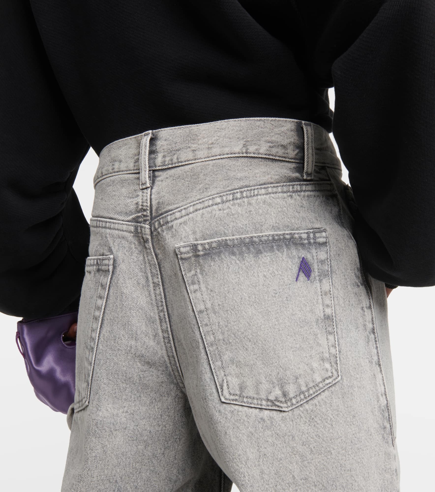 Effie mid-rise barrel-leg jeans - 6