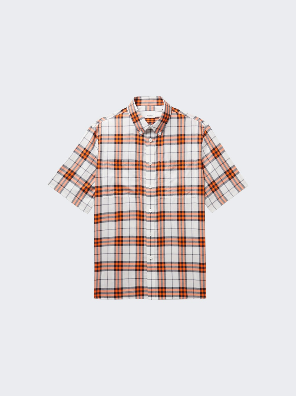 Taxham Short Sleeve Shirt Optic White Check - 1