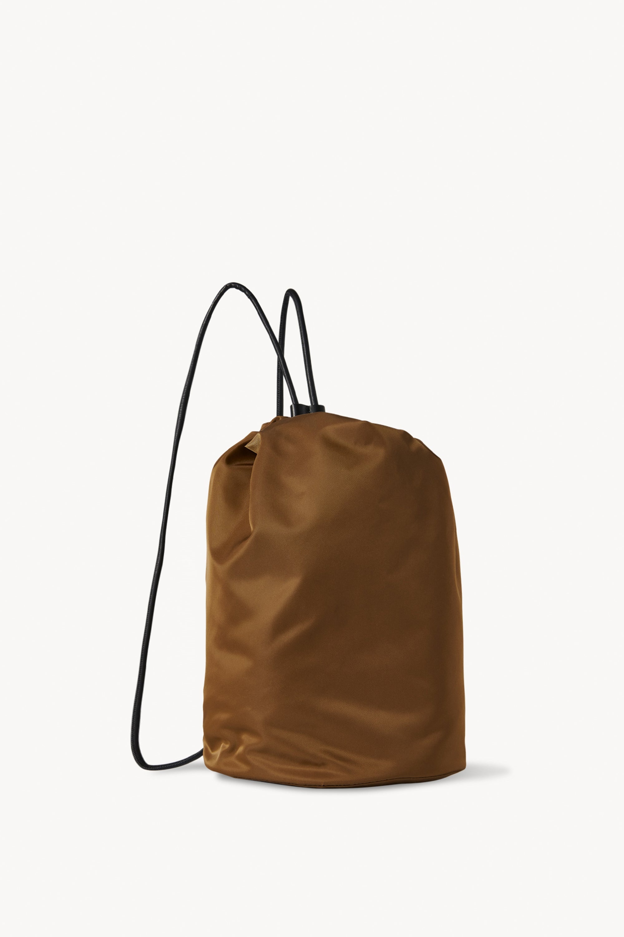 Sporty leather-trimmed backpack in brown - The Row | Mytheresa