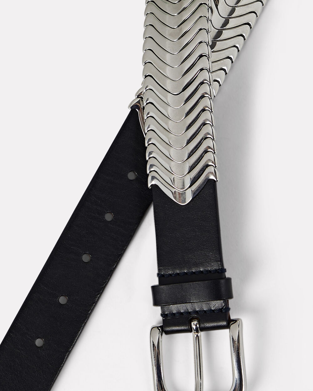 Tehora Embellished Leather Belt - 3