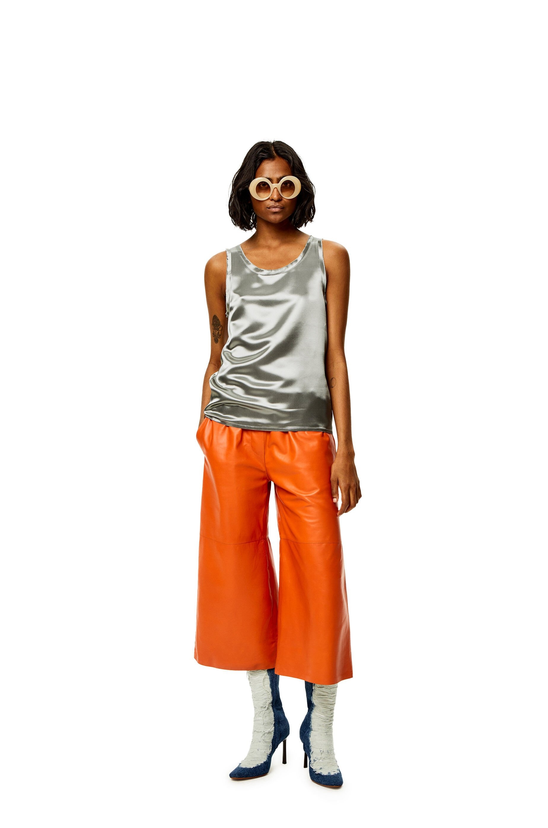 Tank top in satin - 2