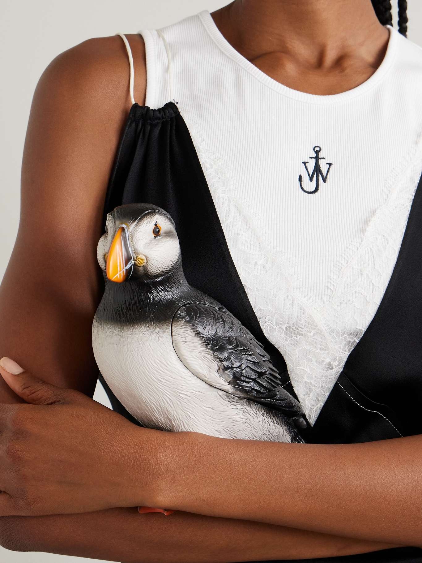 JWAnderson Puffin パフィンクラッチバッグ エトピリカ ツノメ鳥 JW ANDERSON｜PUFFIN CLUTCH | Rakuten Fashion(楽天
