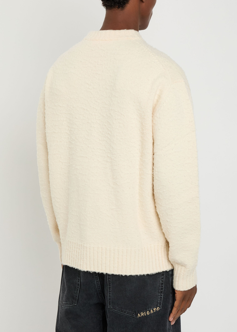 Axel Arigato Miles Textured Wool-blend Jumper - 3