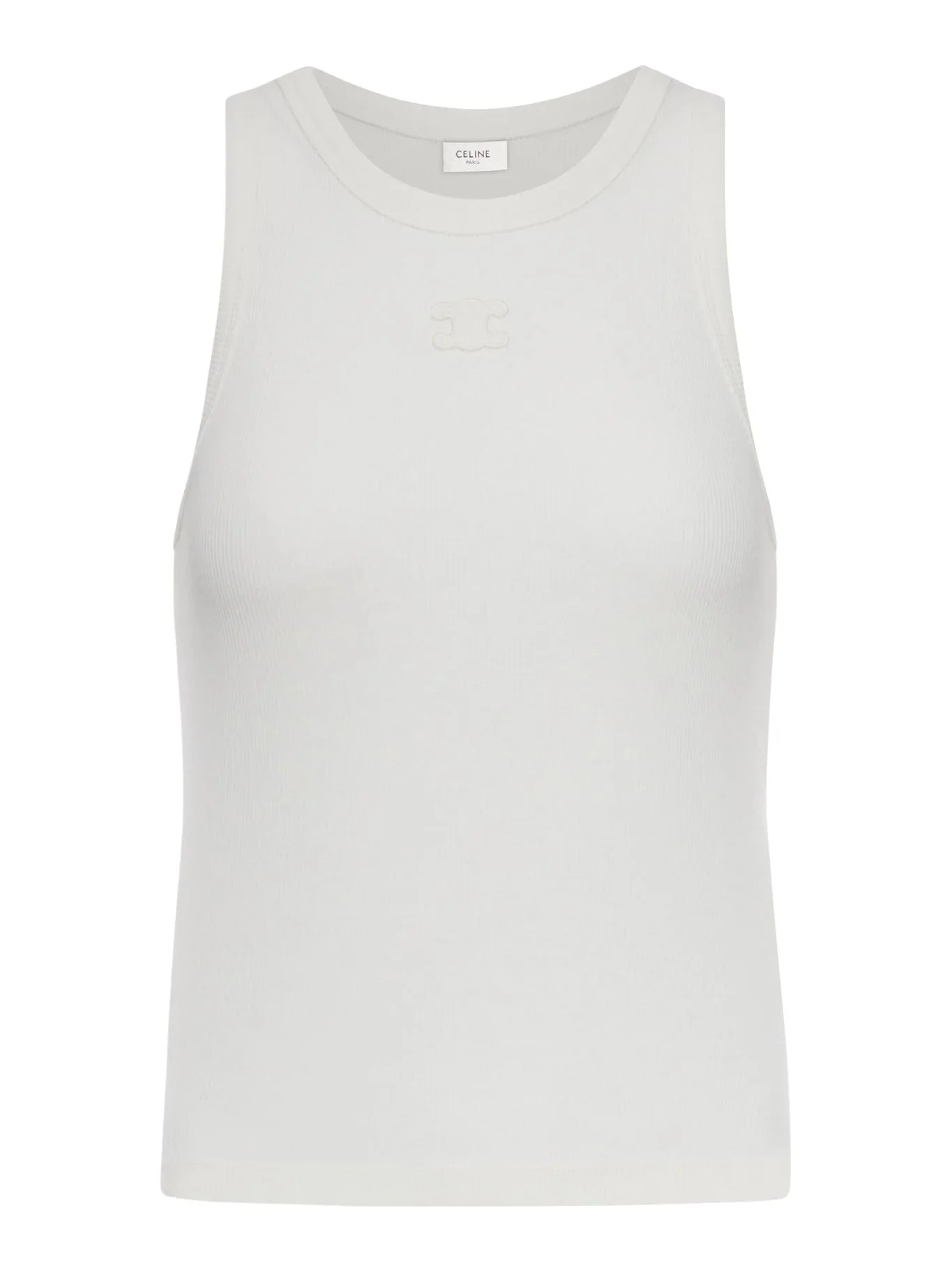 Celine Tank Top In Silk And Cotton - 1