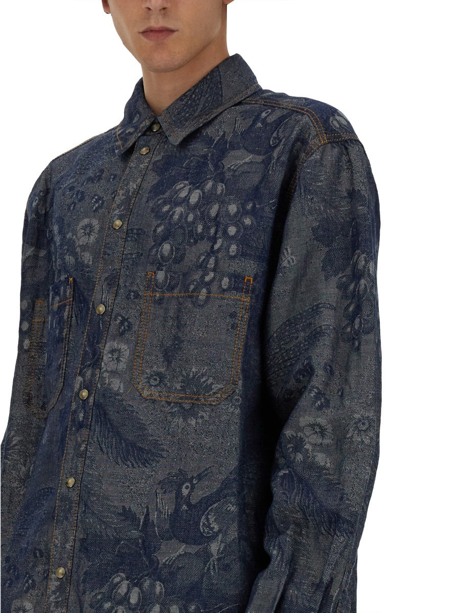 Etro Men Paisley Pattern Shirt - 4