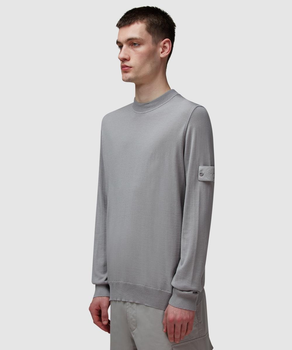 Ghost wool crewneck sweatshirt - 2