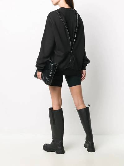 Rick Owens DRKSHDW long-sleeved fitted jumper outlook