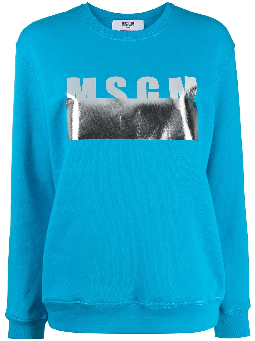 logo-print sweatshirt - 1