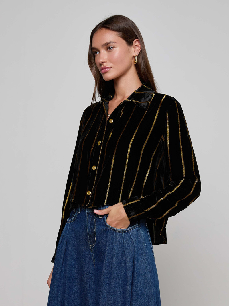 Cosette Velvet Shirt 3
