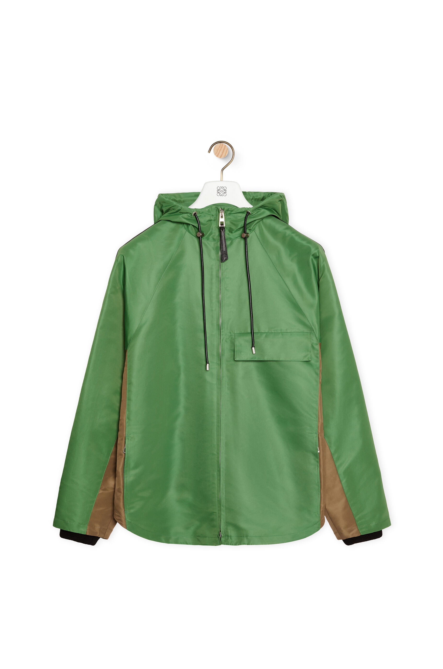 Hooded parka in nylon - 1
