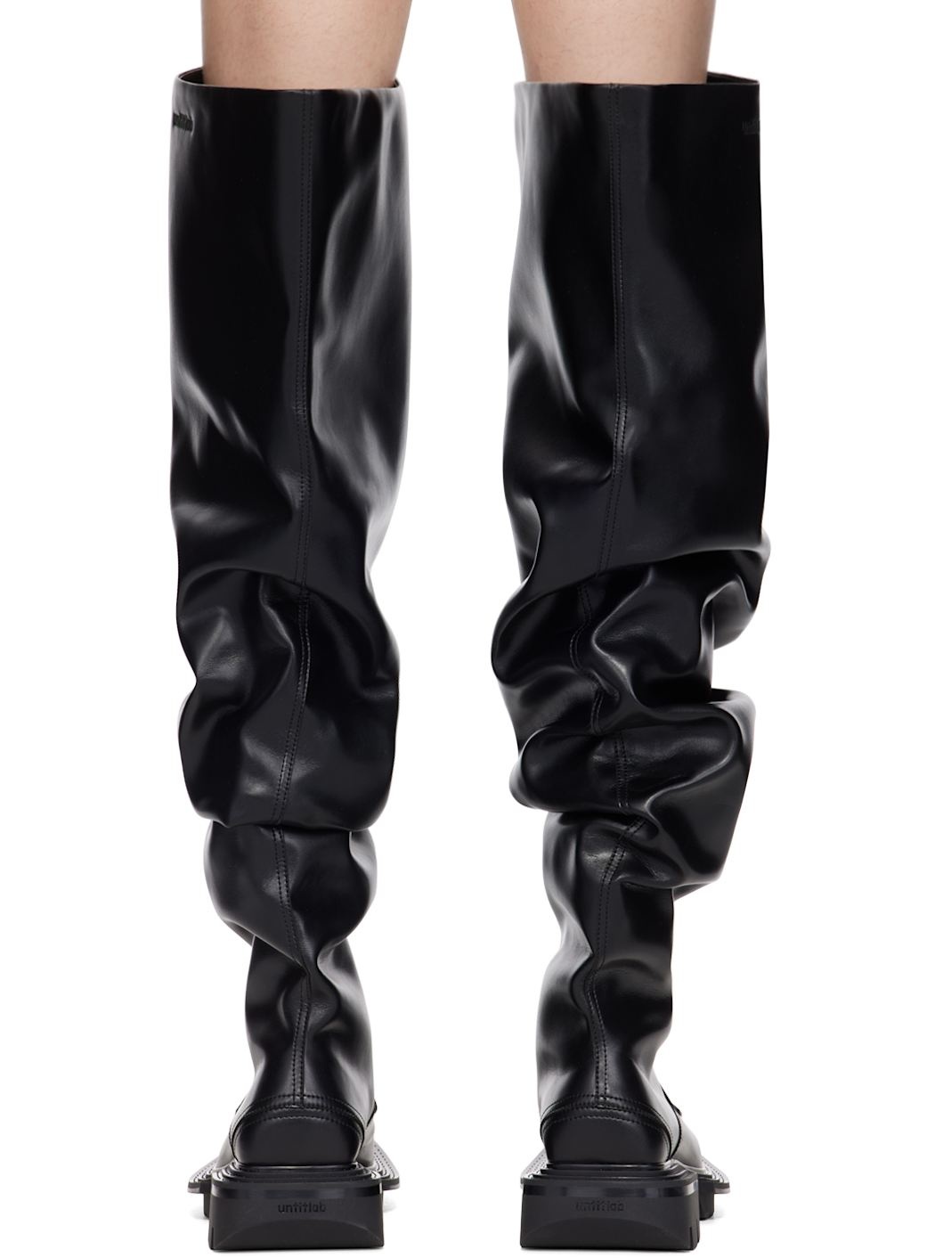 Black Reel Pug Boots - 2