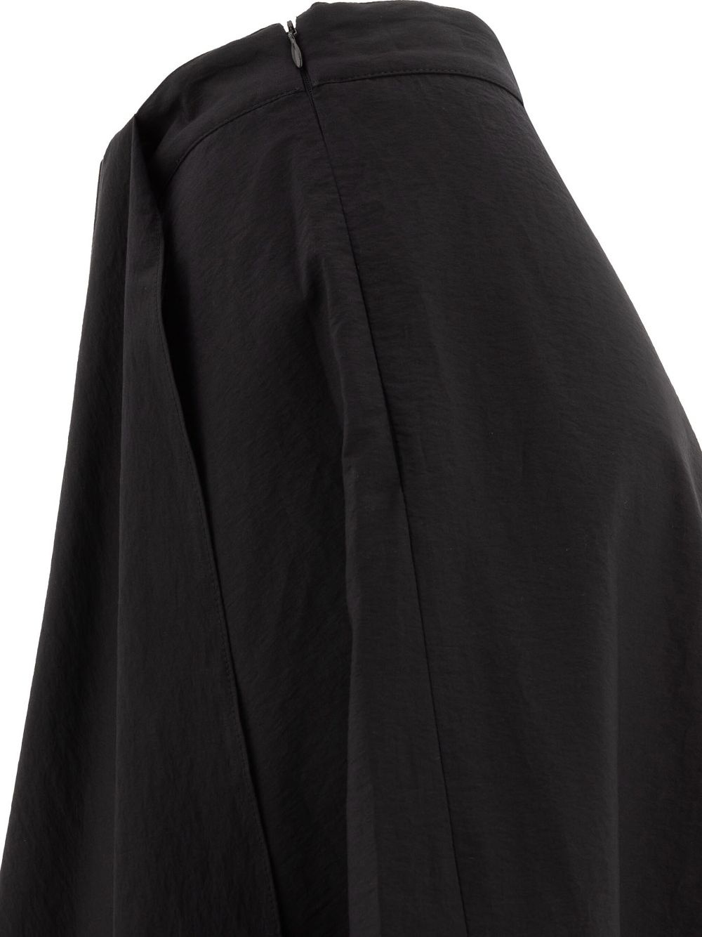 draped midi skirt - 4