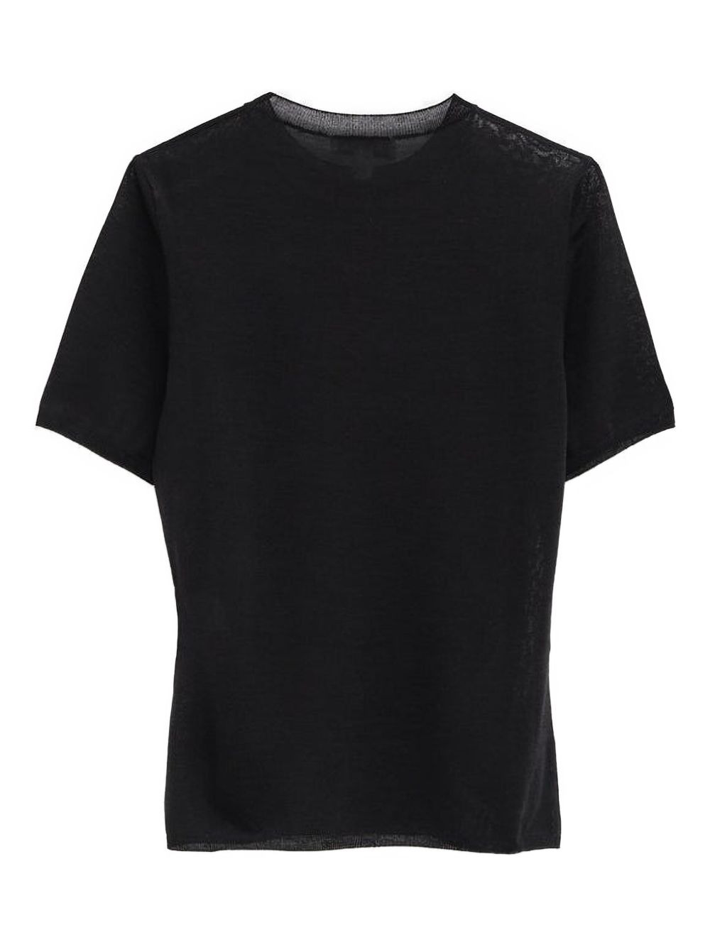 short-sleeve knitted T-shirt - 2