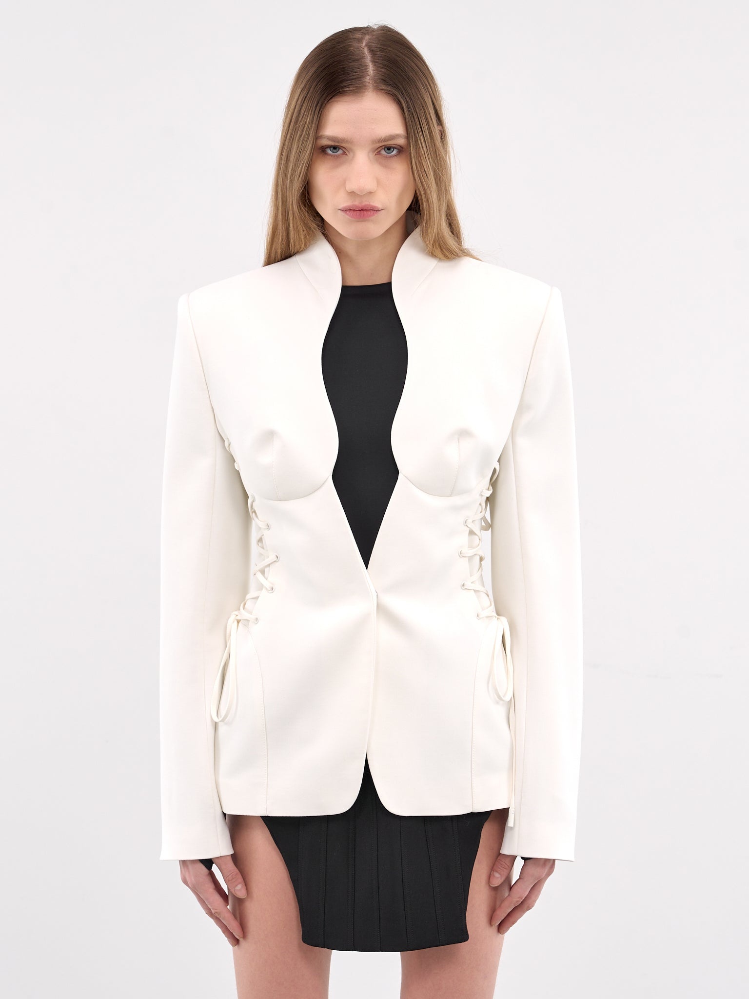 Sculptural Laced Jacket - 1
