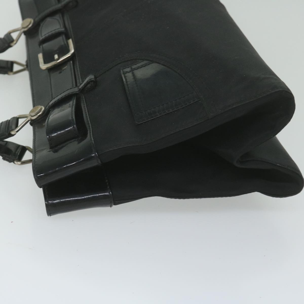 DIOR Hand Bag Nylon Black - 5