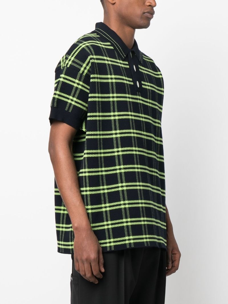 トップス NAMACHEKO Check-Pattern Polo Shirt 68730141_5?w=1024