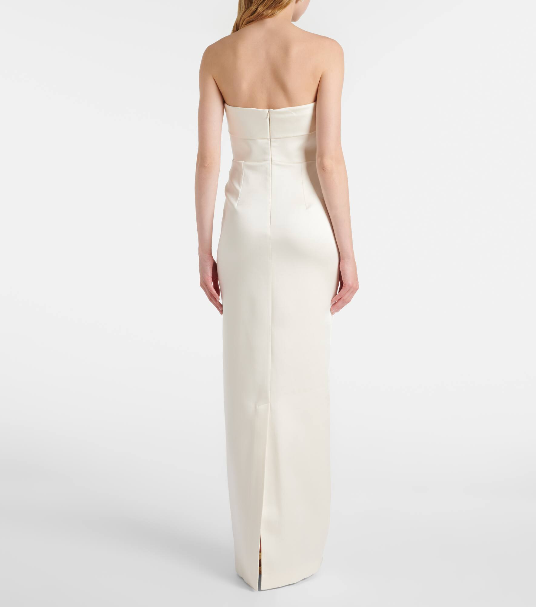 Bridal Rhea satin strapless gown - 3