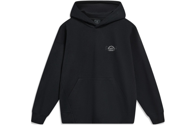 Li-Ning Way Of Wade Photo Graphic Hoodie 'Black' AWDT943-1 - 1