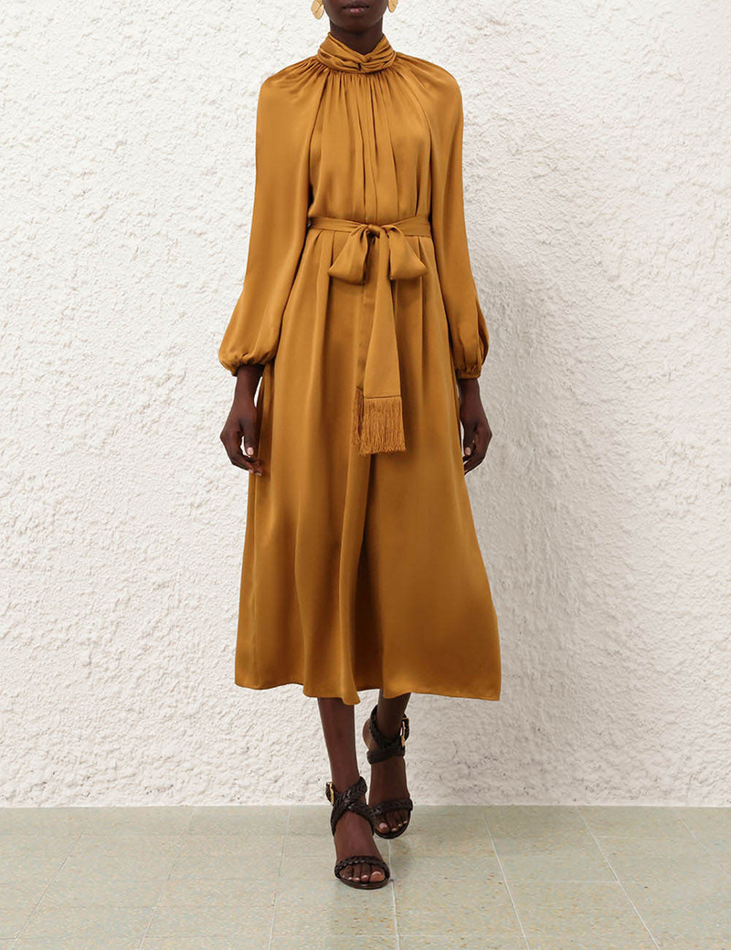 Zimmermann HYPNOTIC TWIST SHEATH DRESS outlook
