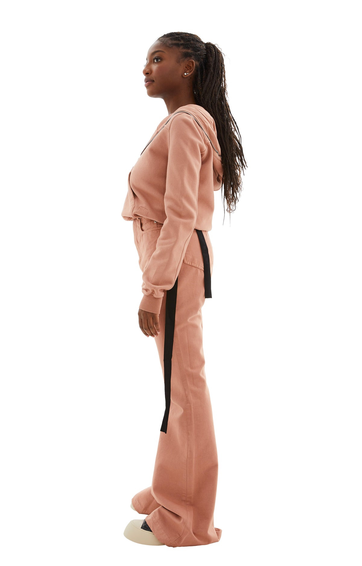 BOLAN BOOTCUT PANTS (DARK PINK) - 2