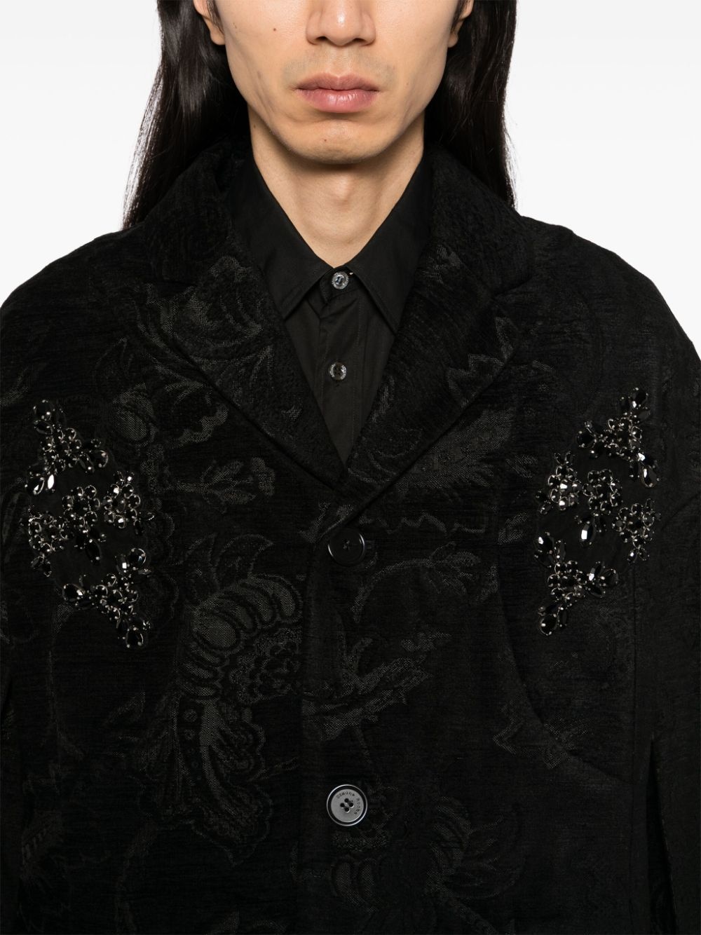 embellished blazer - 5