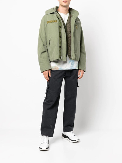 John Elliott N-1 Deck hooded jacket outlook