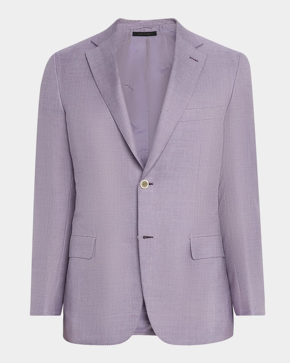 Men's Cashmere and Silk Single-Breasted Sport Coat - 1