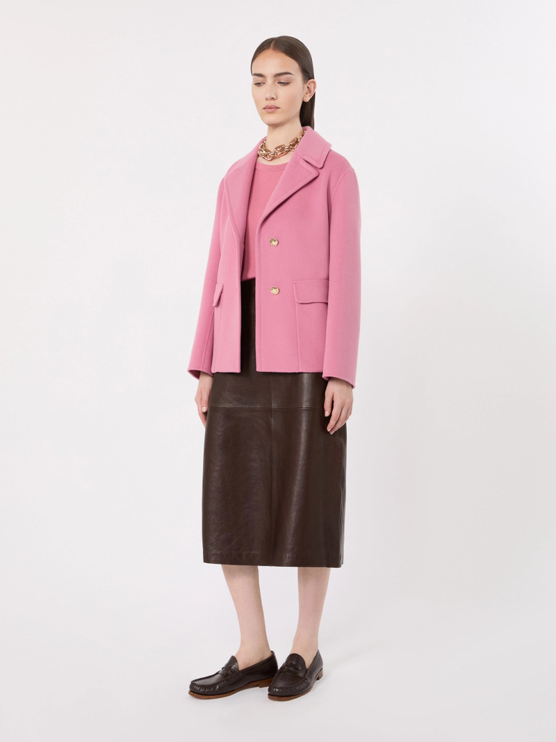 'S Max Mara RIVIERA Ribbed woollen yarn jumper - PINK outlook