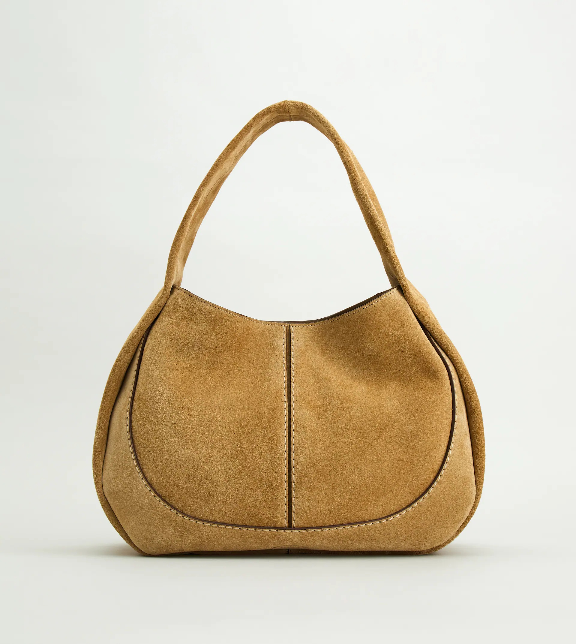 TOD'S SHIRT HOBO BAG MEDIUM - BEIGE 1