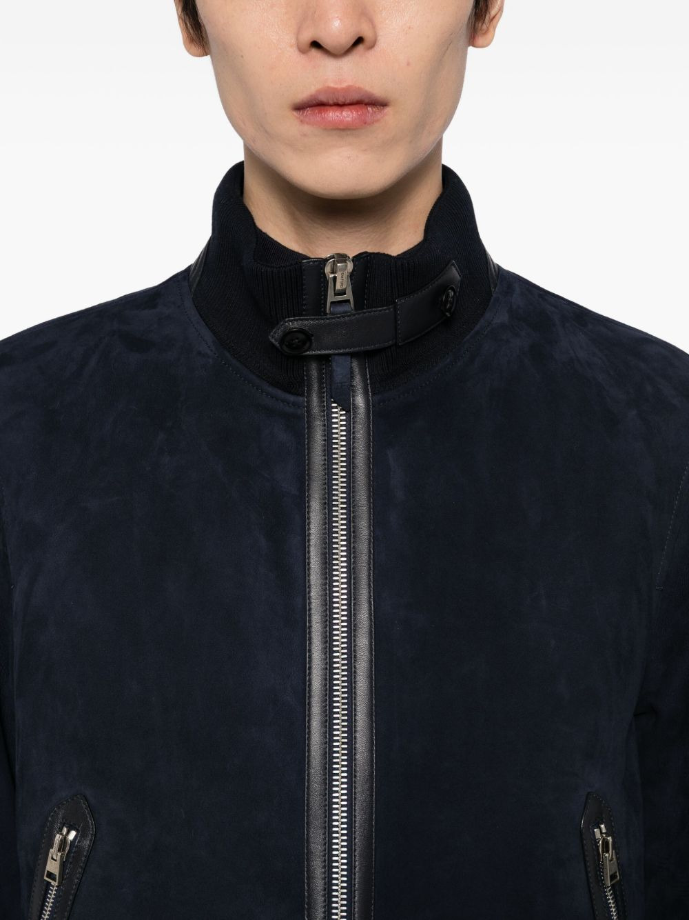 lamb-suede jacket - 5