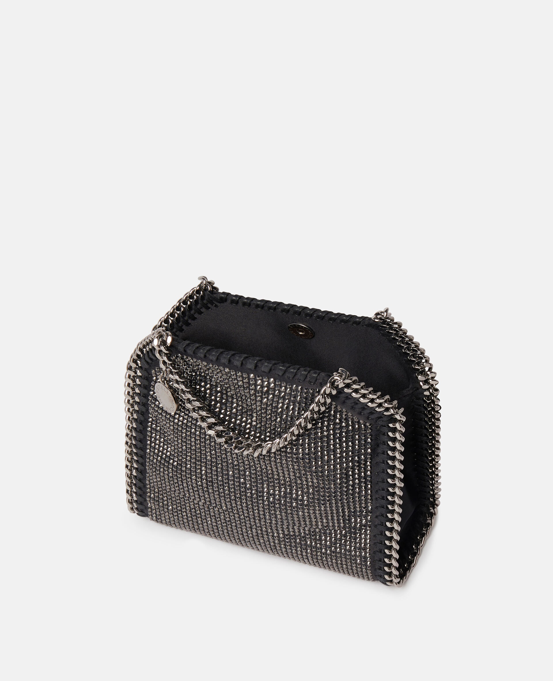 Falabella Crystal Mesh Mini Tote Bag - 4