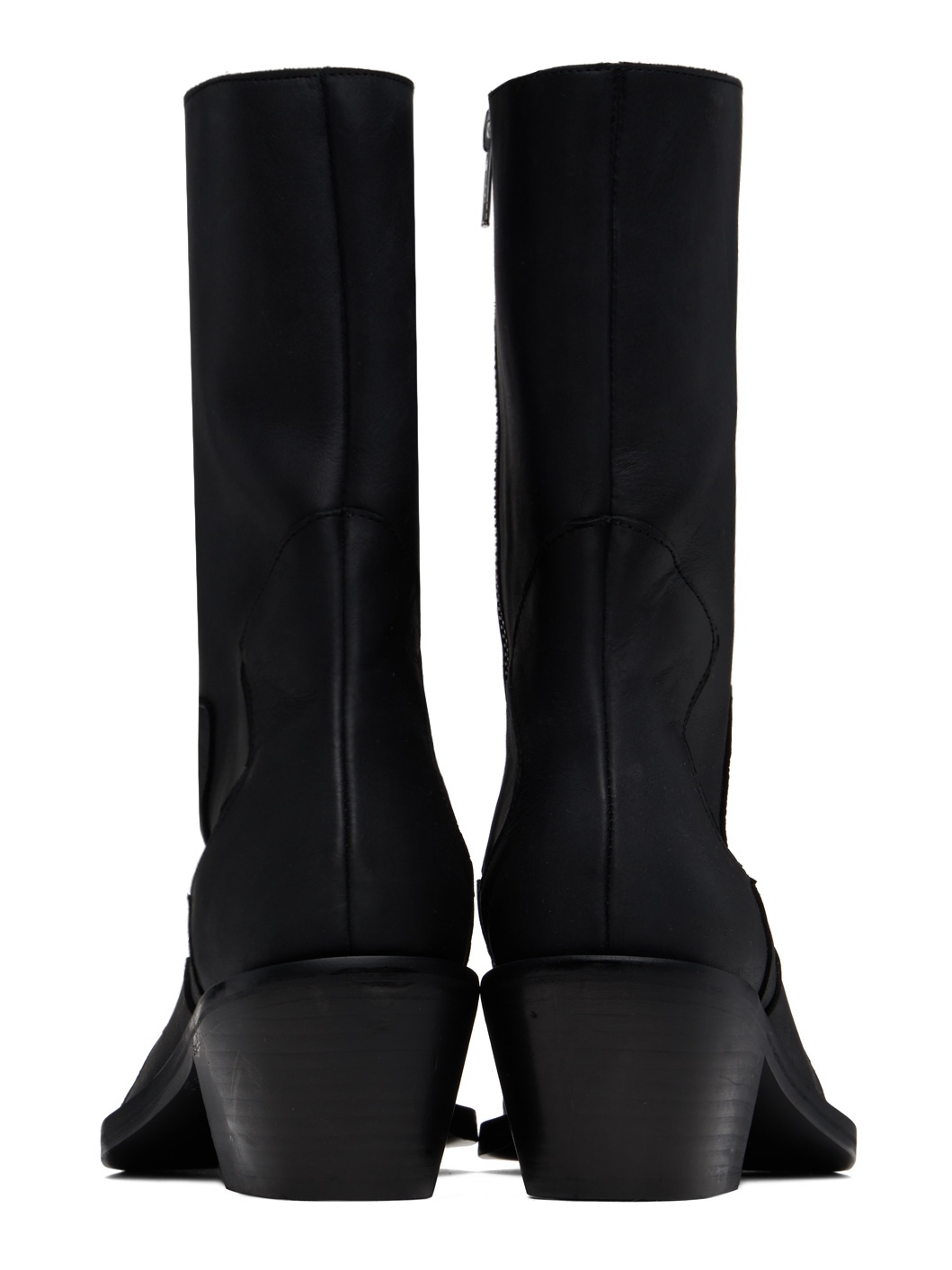 SSENSE Exclusive Black Cowboy Boots - 2