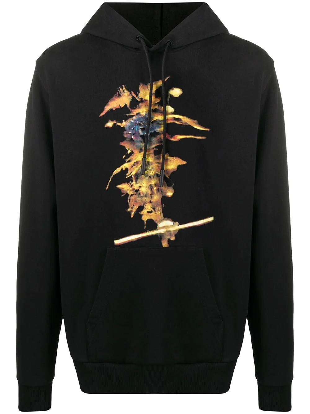 graphic-print hoodie - 1