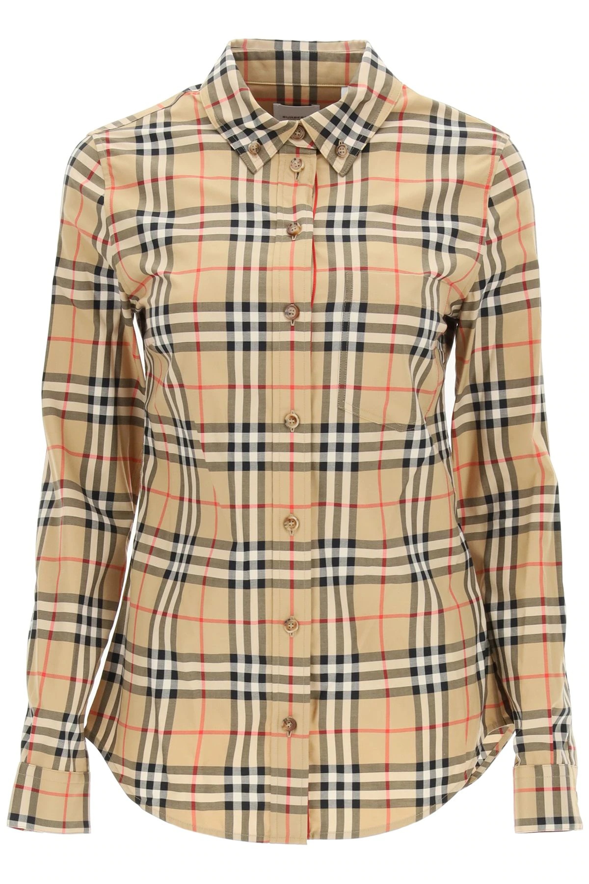 VINTAGE CHECK SLIM SHIRT - 1