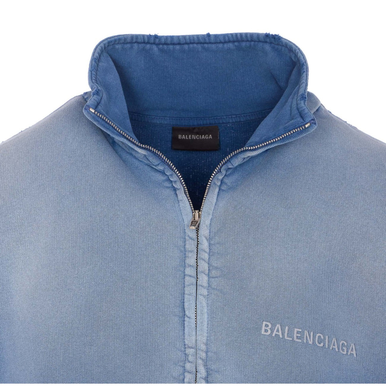Balenciaga Men Balenciaga Back Zip Up Jacket - 4