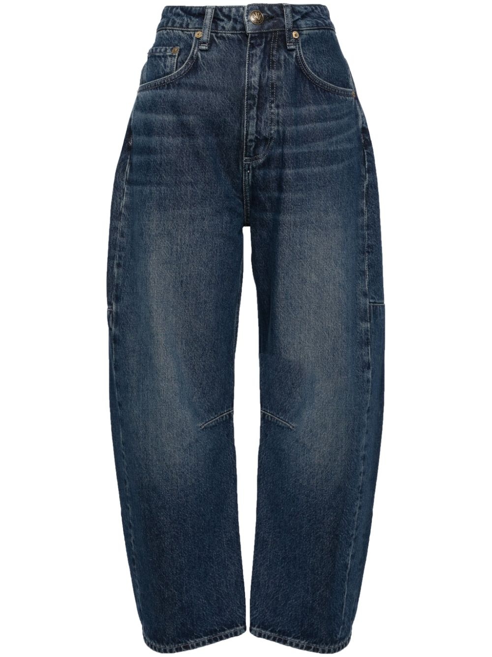 Charlie ankle barrel-leg jeans - 1