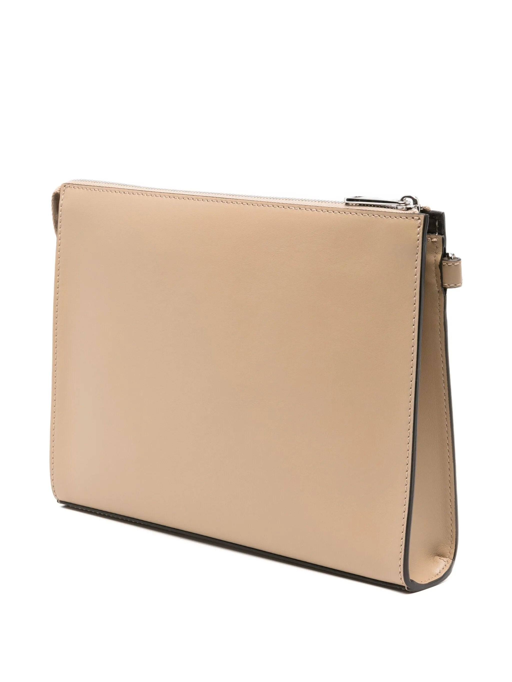 Fendi FF-motif Leather Clutch Bag - 2
