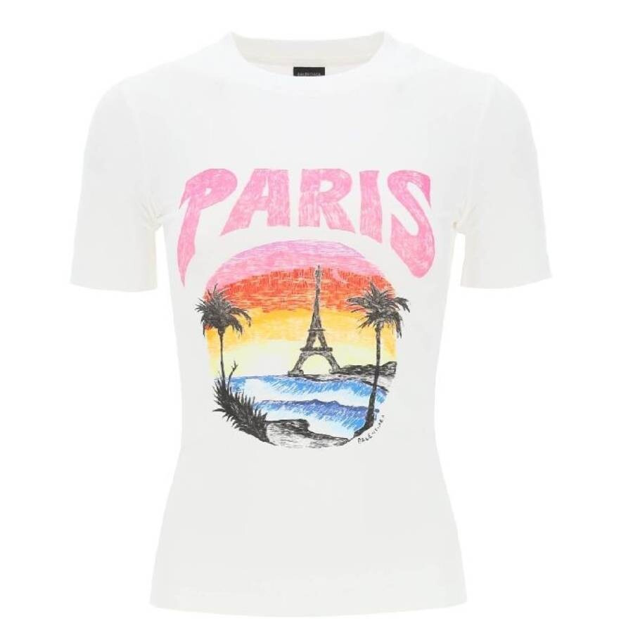 Balenciaga Paris Tropical T-Shirt - 5